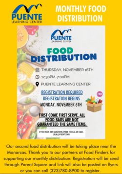 Food Distribution PUENTE 